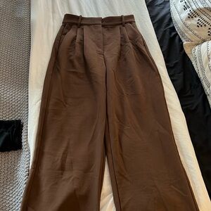 Abercrombie tailored brown pants